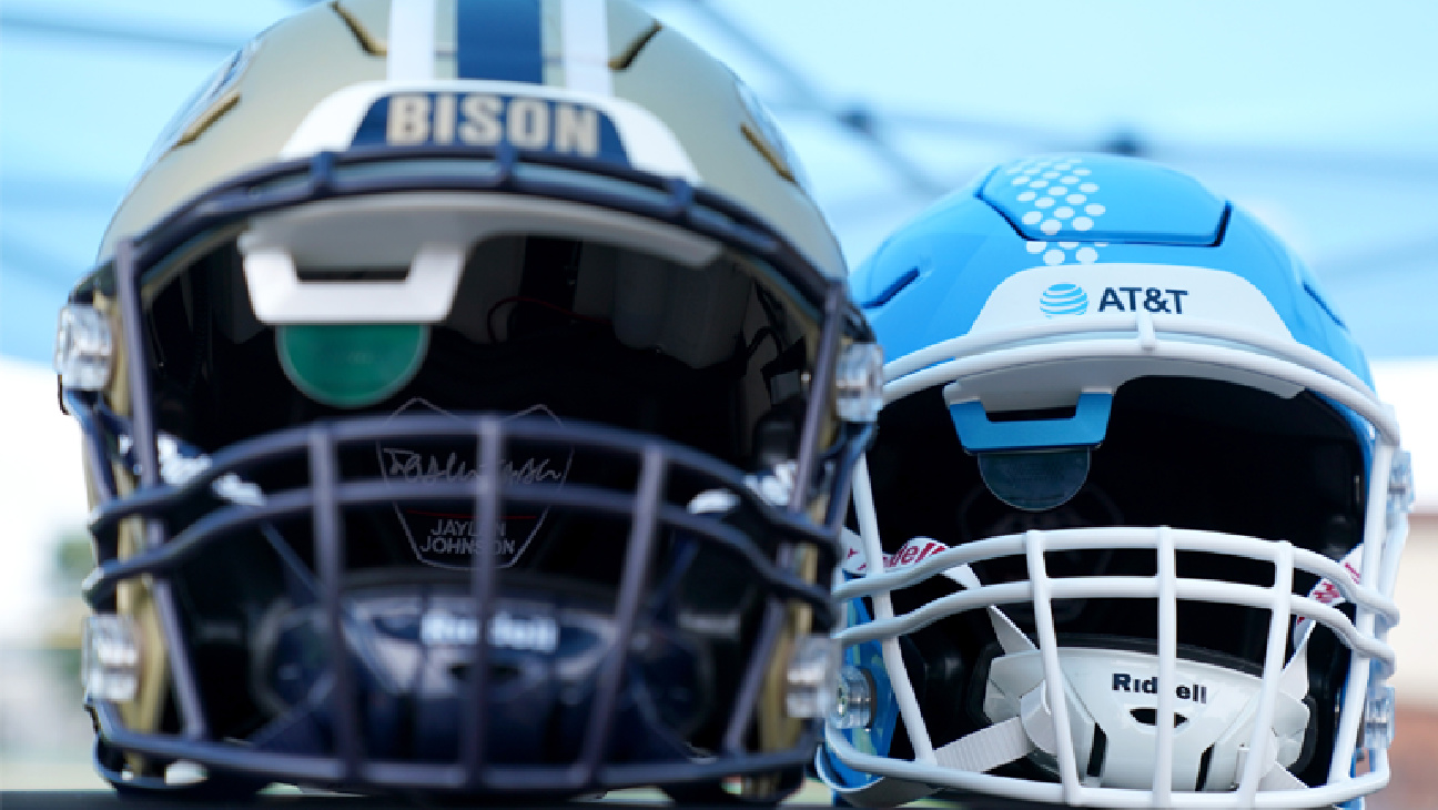 The AT&T 5G helmet.